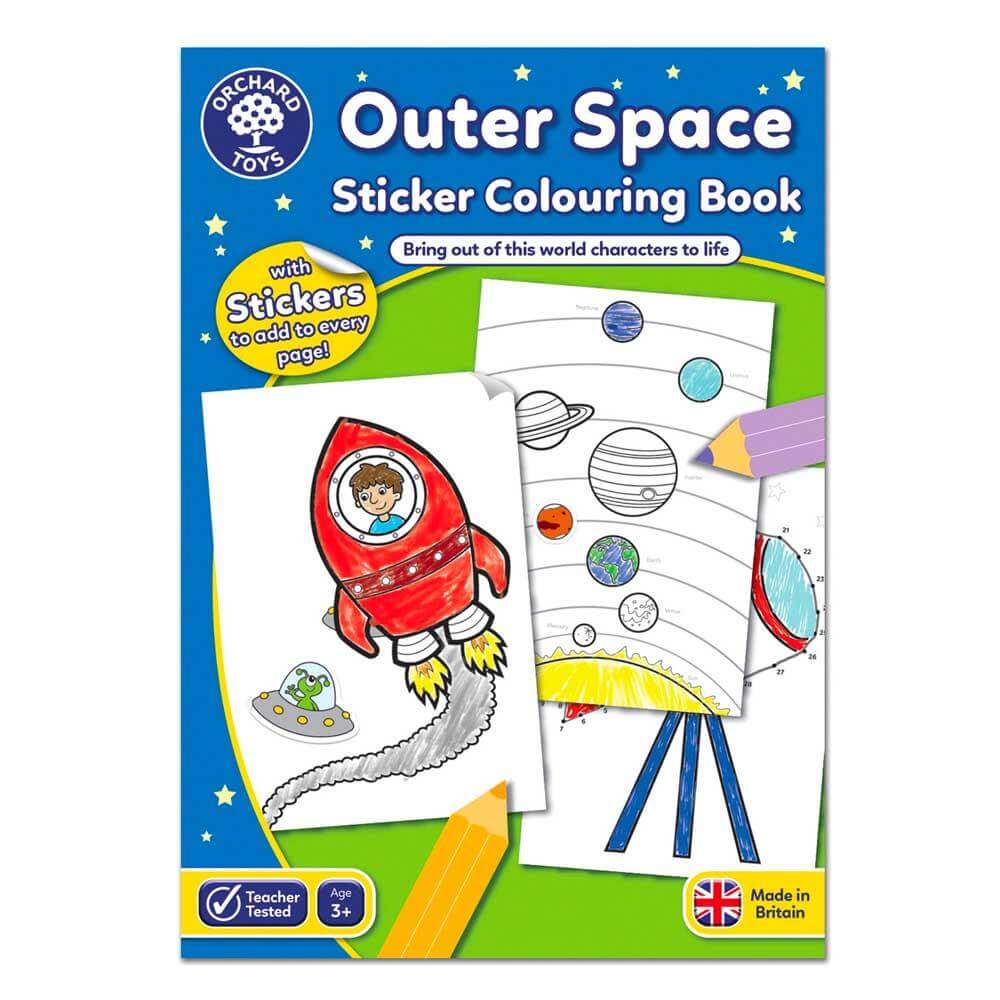 Orchard Toys Outer Space Colouring Book